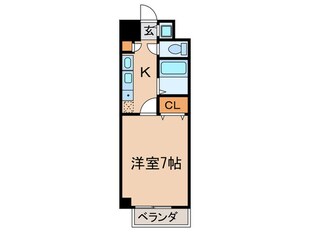 ファビラス星ヶ丘の物件間取画像